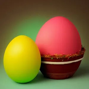 Colorful Easter Egg Celebration