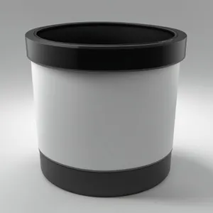 Metal Cup - Empty Object in 3D