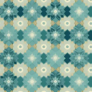 Winter Snowflake Pattern Decor Floral Element Design