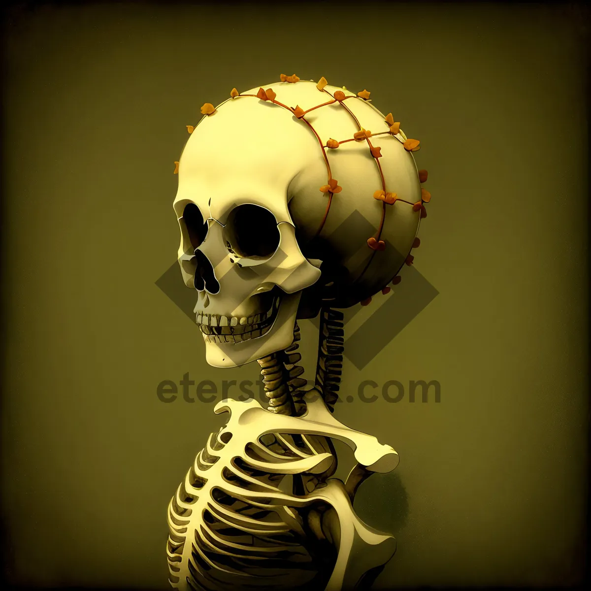 Picture of Nightmare Anatomy: Frightening Skeleton Automaton