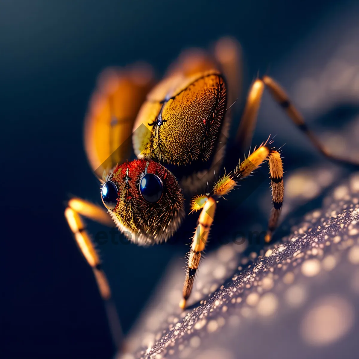 Picture of Summer Garden Insects: The Beautiful Ladybug in Close-up