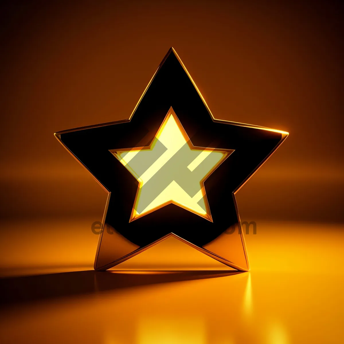 Picture of Symbolic Pyramid Icon: Striking 3D Graphic Design Element