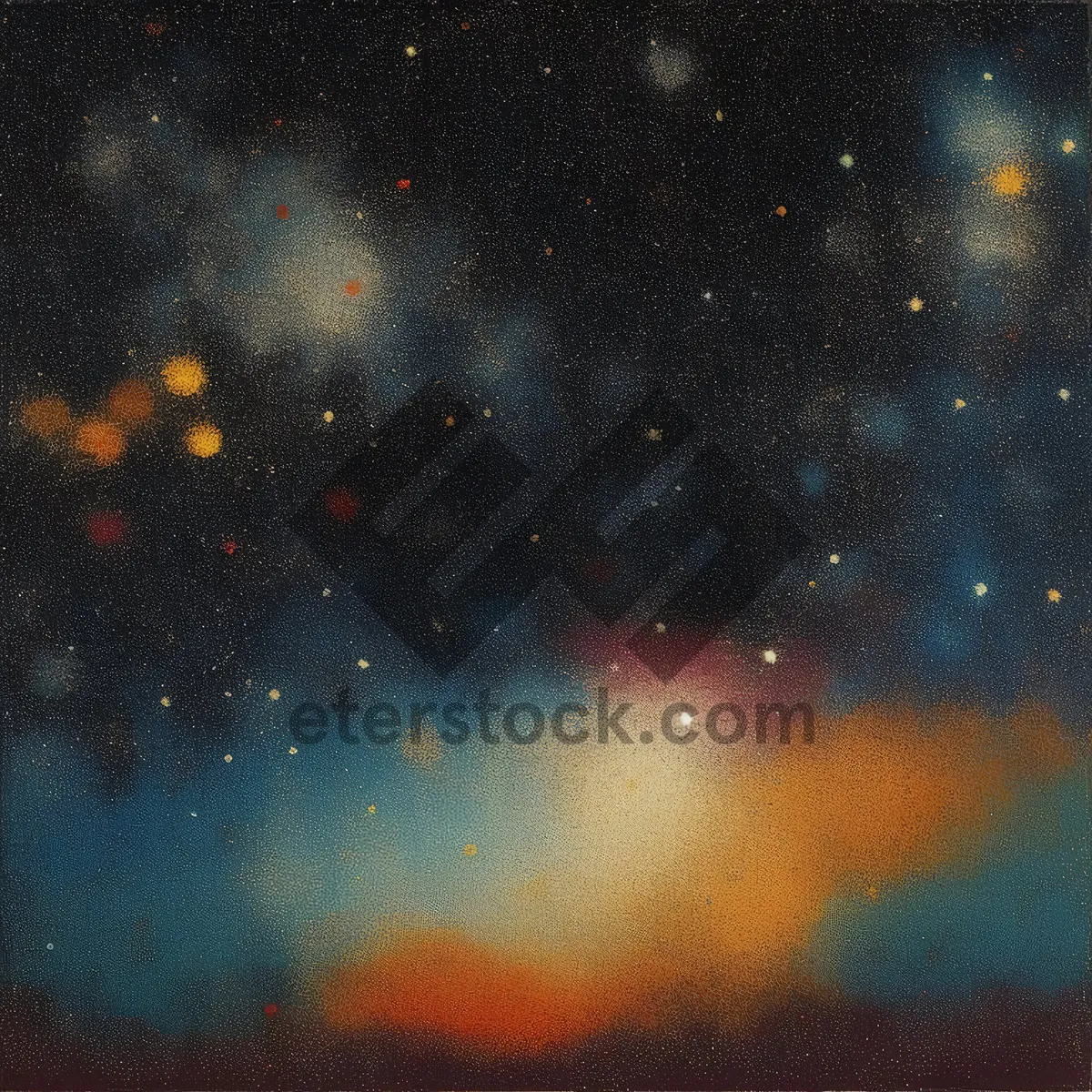 Picture of Starry Celestial Galaxy - Night Sky Fantasy