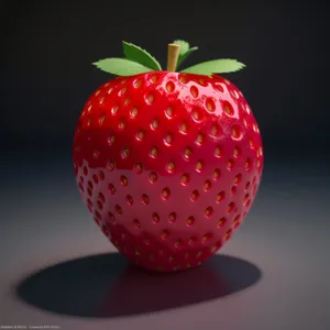 Juicy Summer Strawberry Burst with Vitamin-Rich Freshness