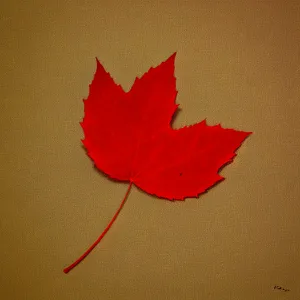 Bright Autumn Maple Leaf Petals