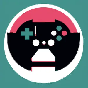 Shiny Poison Round Button Icon