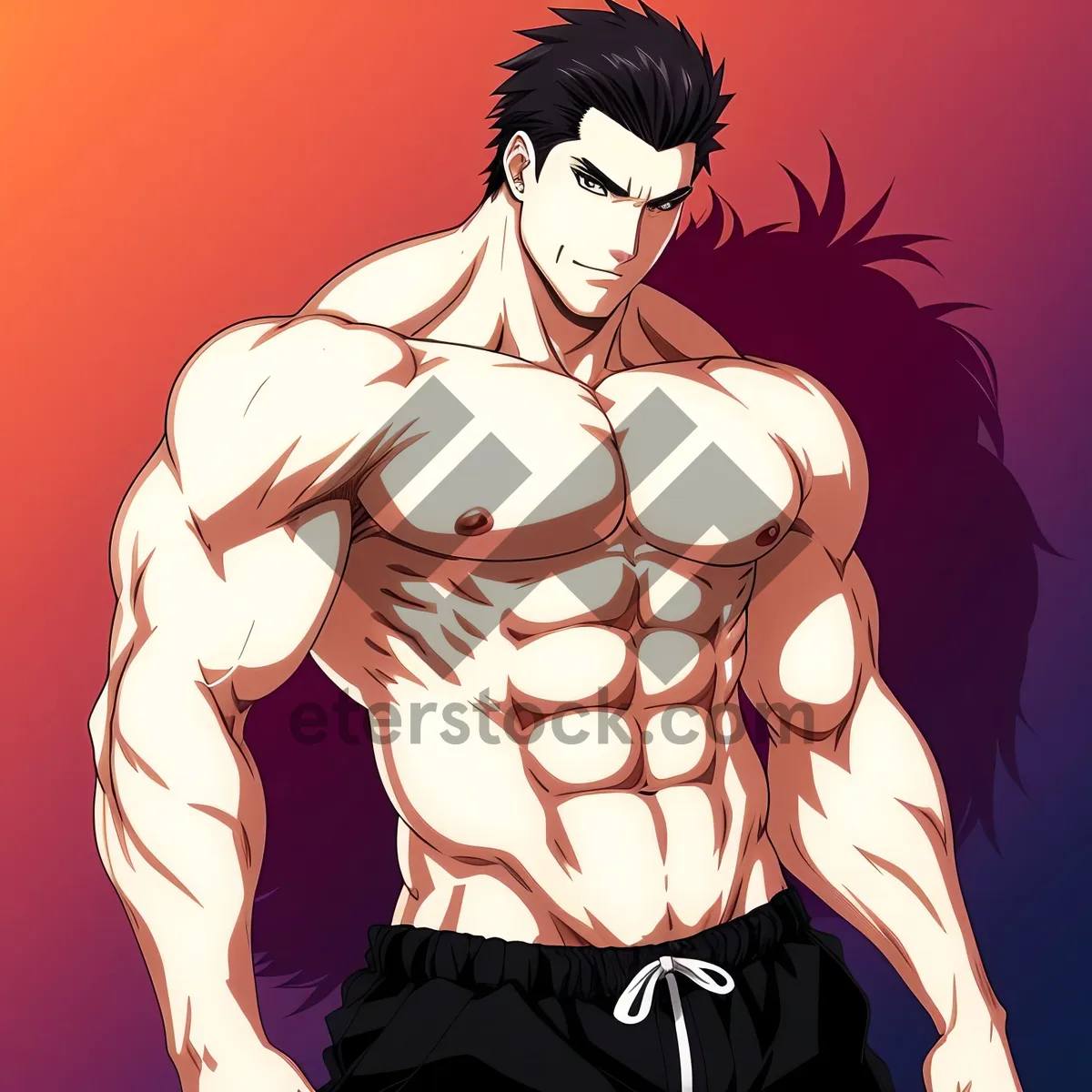 Picture of Muscle Mania: Fashionable Cartoon Art