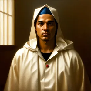 Smiling Male Doctor in Professional Attire with Stethoscope