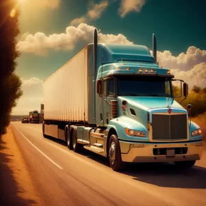 Highway Hauler: Efficient Truck for Fast Freight Transportation
