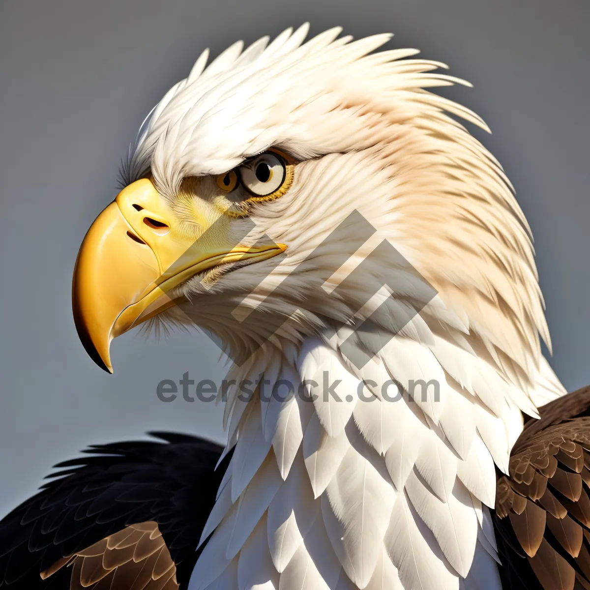 Picture of Majestic Bald Eagle, Nature's Fierce Hunter