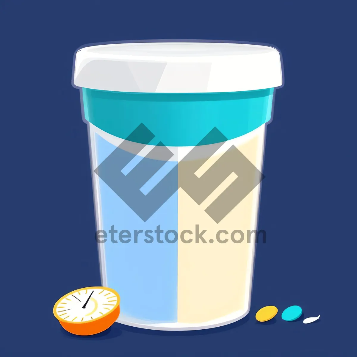 Picture of Plastic Drink Container with Prescribed Beverage