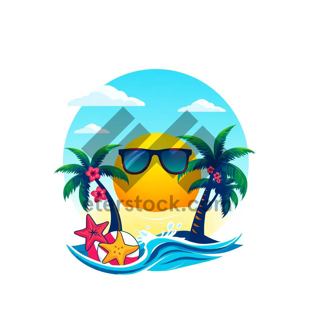 Picture of Colorful Cartoon Graphic Artwork Design with Happy Drawing