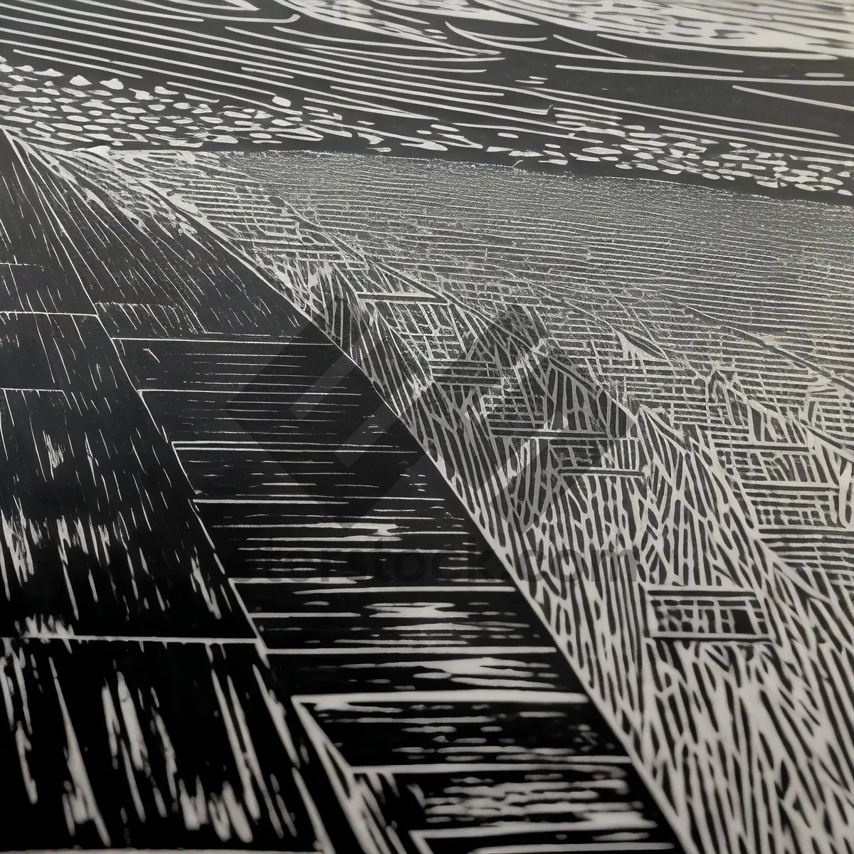 Picture of Futuristic Trap: Intricate Cobweb Pattern Textured Wallpaper