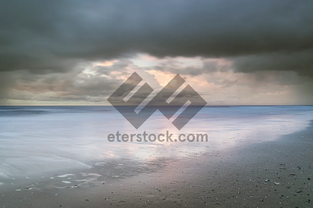 Picture of Tropical Sunset Beach Vacation Paradise Landscape