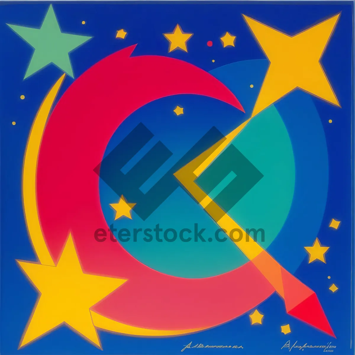 Picture of Artistic Graphic Design: Captivating Wave Pattern Icon