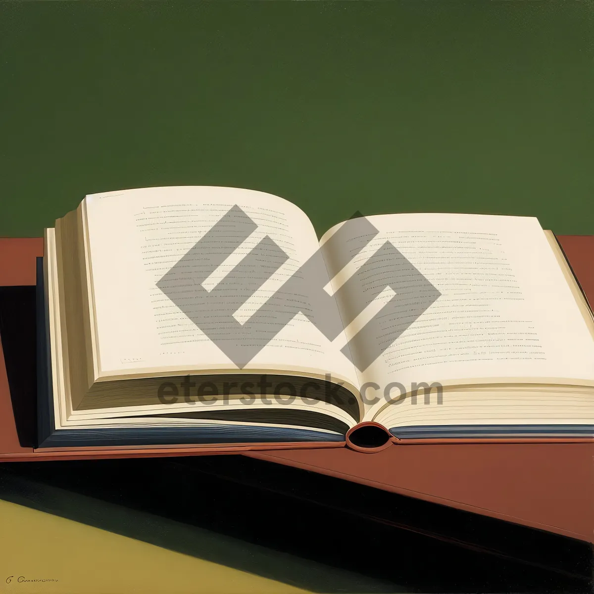Picture of Knowledge Bound: Open Book with Blank Pages