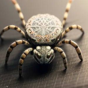 Creepy Crawly Arachnid Predator - The Barn Spider
