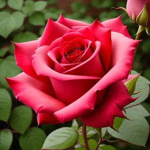 Romantic Bouquet of Pink Roses and Tulips