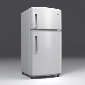 Refrigeration System - 3D Render of Modern Cooling Device.