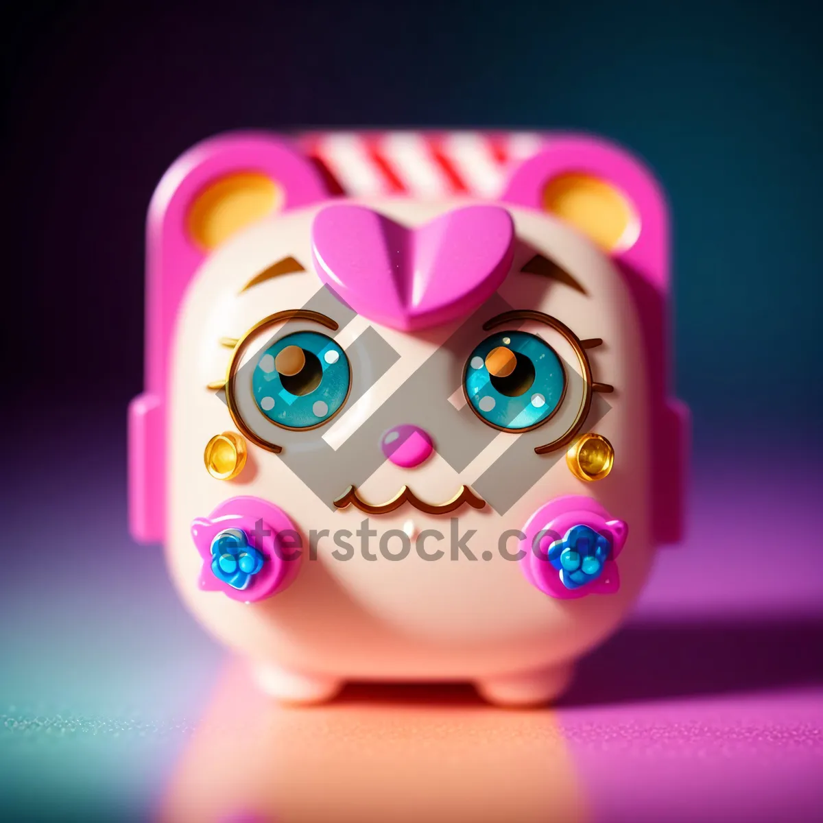 Picture of Money-filled Piggy Bank Toy - Savings and Investment Container