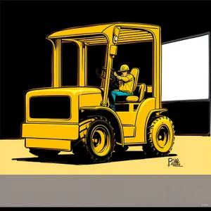 Road Construction Heavy Equipment Trailer