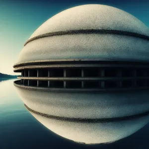 Planetarium Dome: Basketball Arena Structure