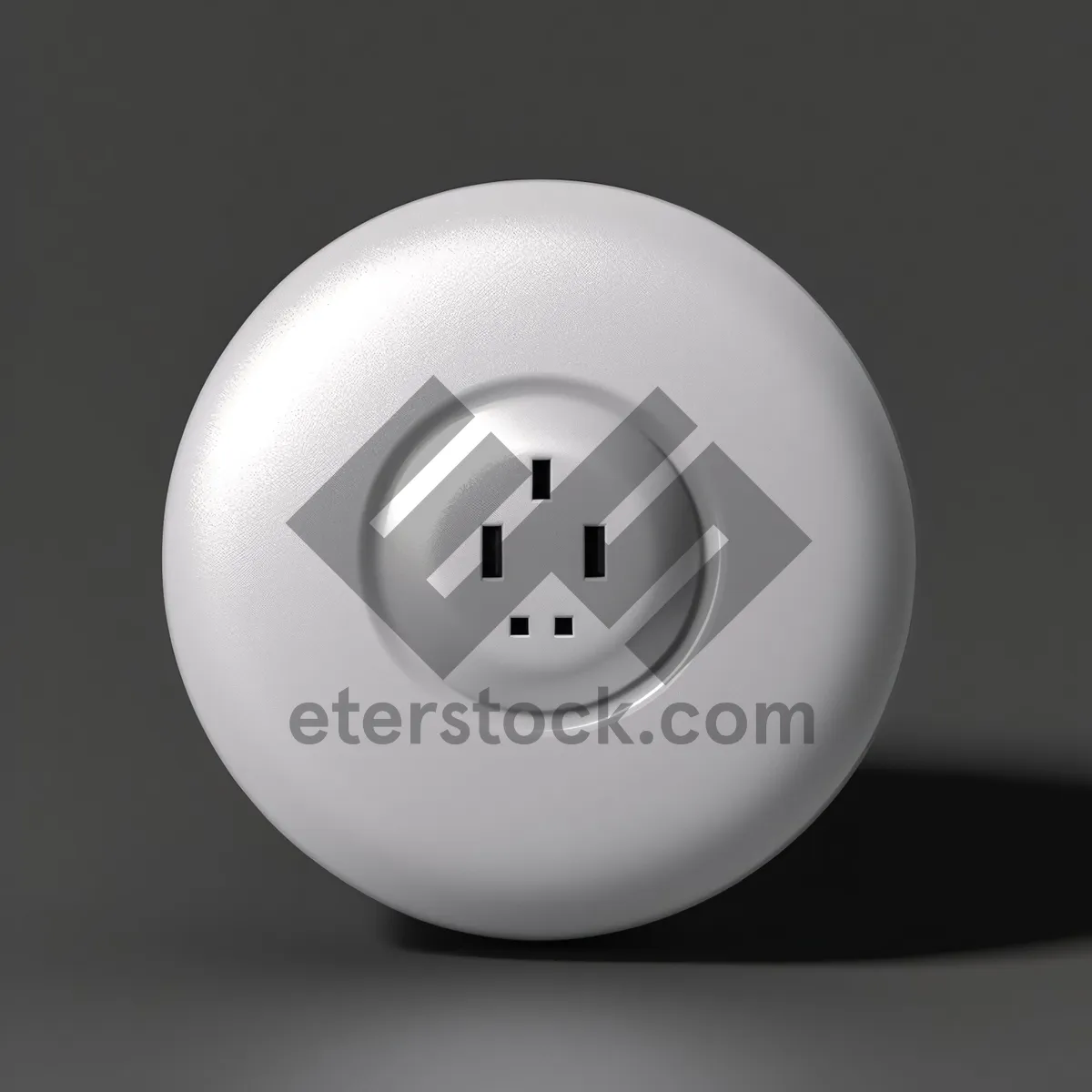 Picture of Modern 3D Button Icon for Computer Keyboard