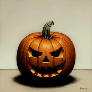Spooky Glow: Jack-o'-Lantern Pumpkin Lantern Decoration