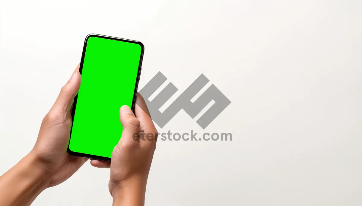 Picture of Business person holding blank card icon