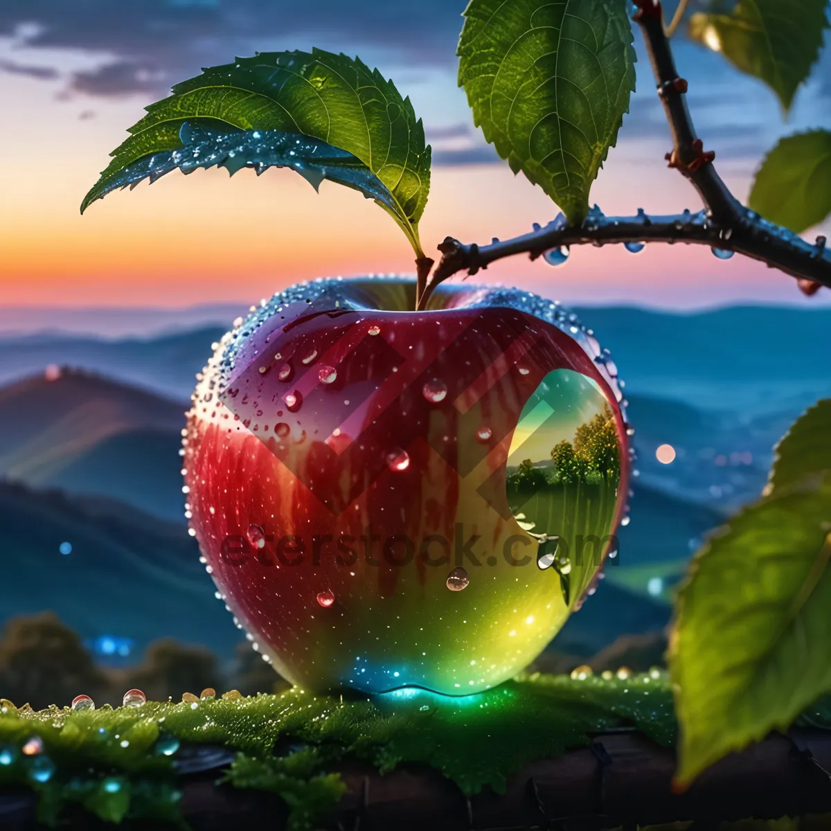 Picture of Fresh Empire Apple, Delicious and Healthy Fruits