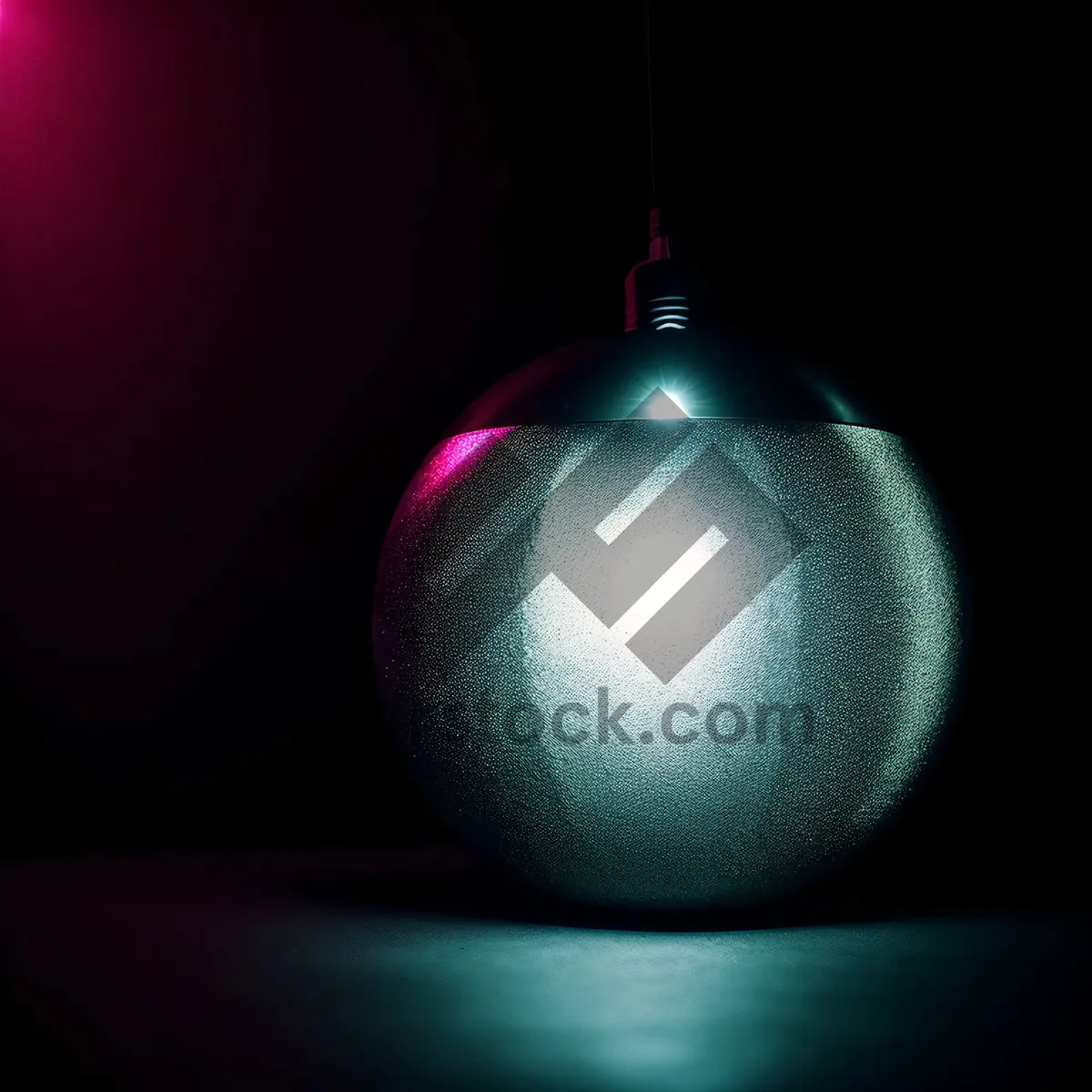 Picture of Shimmering Holiday Sphere: Festive Winter Decoration