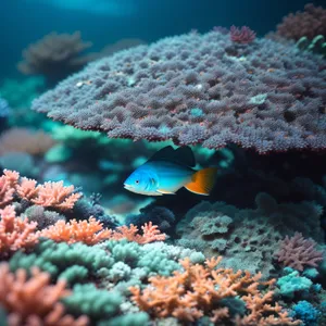 Colorful Coral Reef Life Underwater Exploration