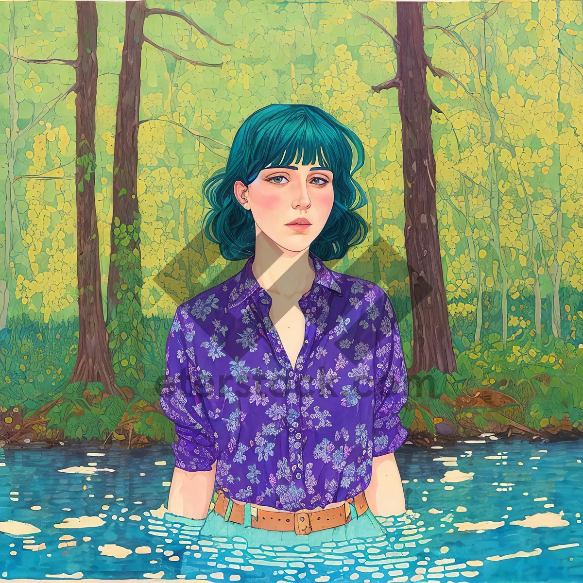 Picture of Happy People Solving Educational Jigsaw Puzzle Game