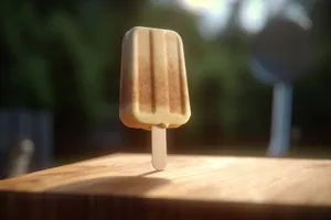 Nutritious Ice Lolly Dessert In Delicious Frozen Form