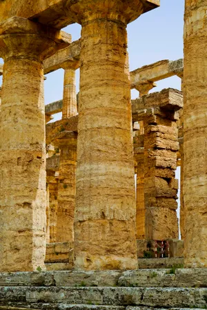 Ancient Temple in Historic Landmark Castle Ruins