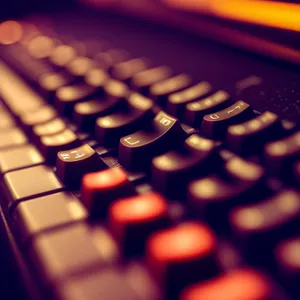 Tech Keyboard: Streamlined Data Input Device for Efficient Work