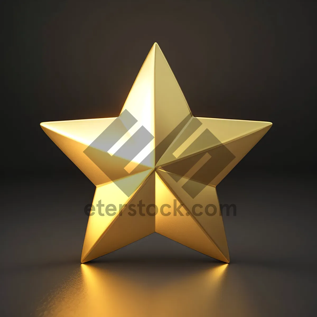 Picture of Shiny Star Symbol Graphic Design