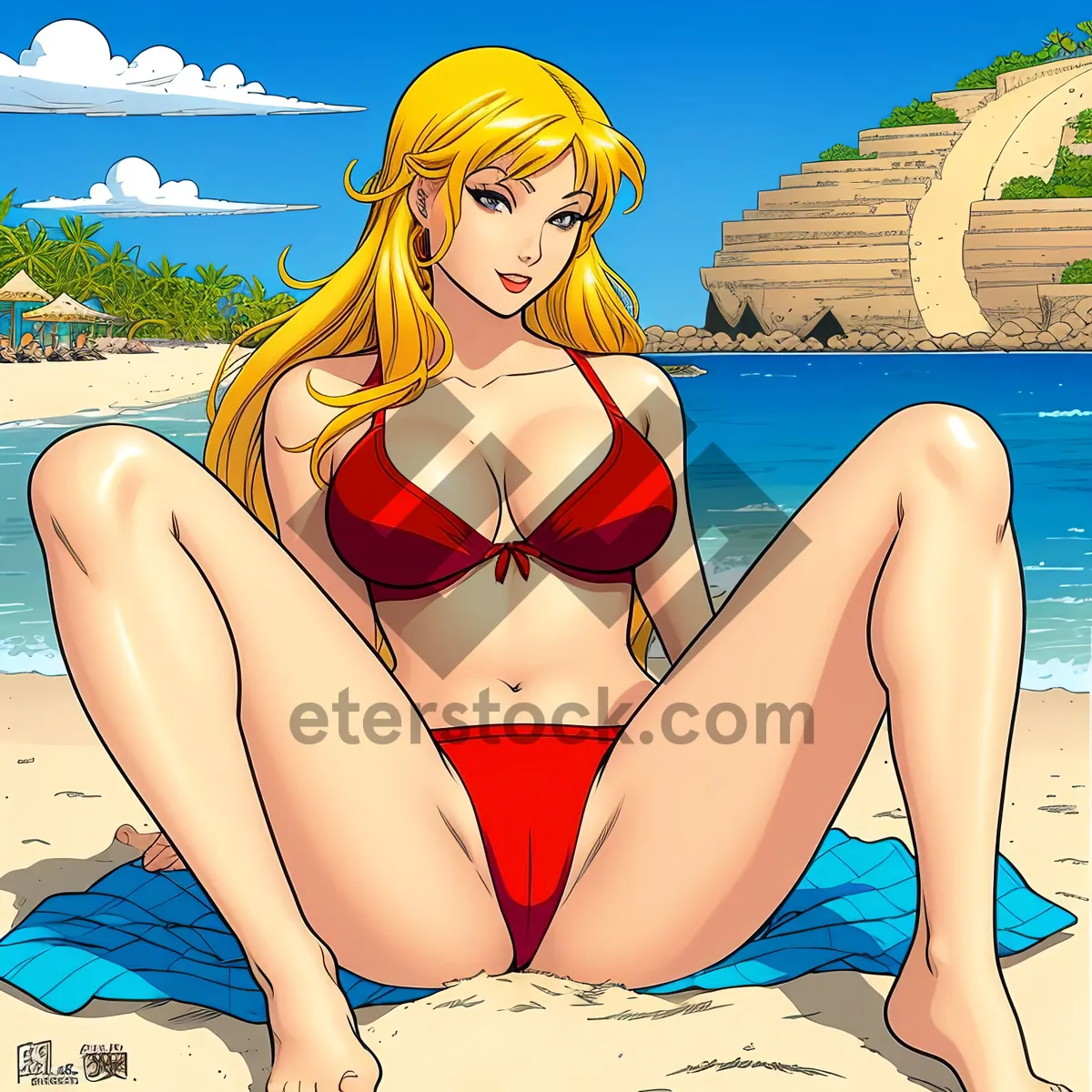 Picture of Beach Babe: Sexy Swimwear for Relaxing Vacations