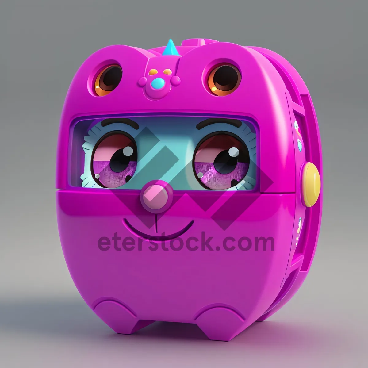 Picture of Piggy Bank with Pencil Sharpener Design