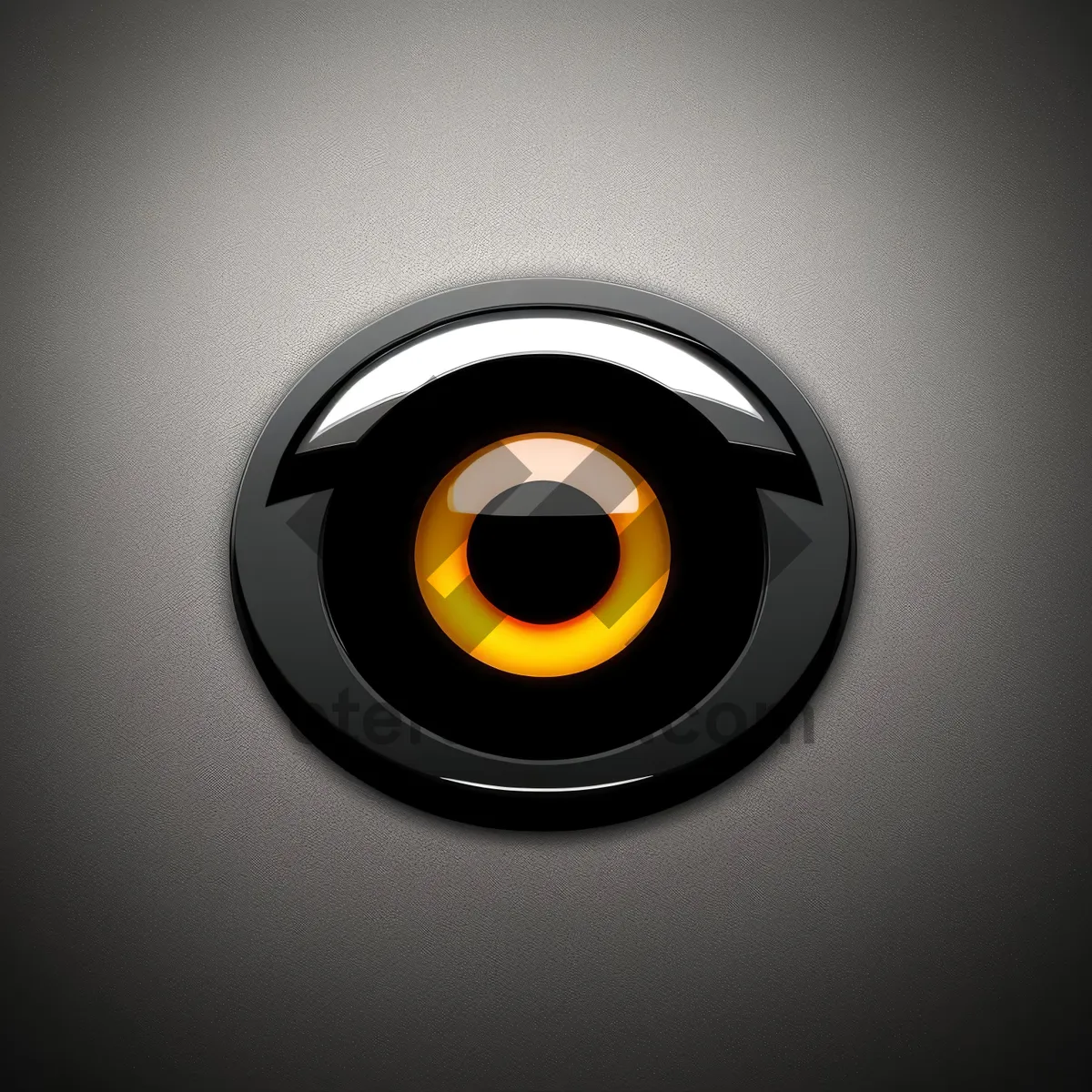 Picture of Modern Shiny Circle Button Design