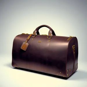 Leather Briefcase with Electric Motor Inside