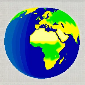 World Atlas: Global Representation of Earth's Continents