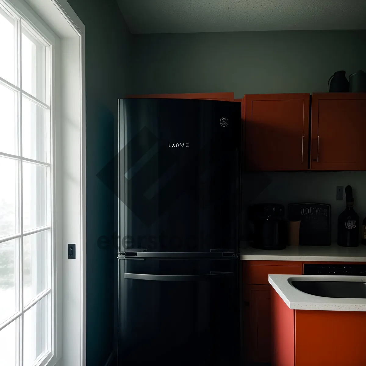 Picture of Modern white goods in a luxury kitchen