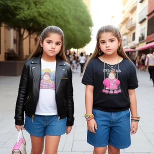 Smiling Education Team in Attractive Building