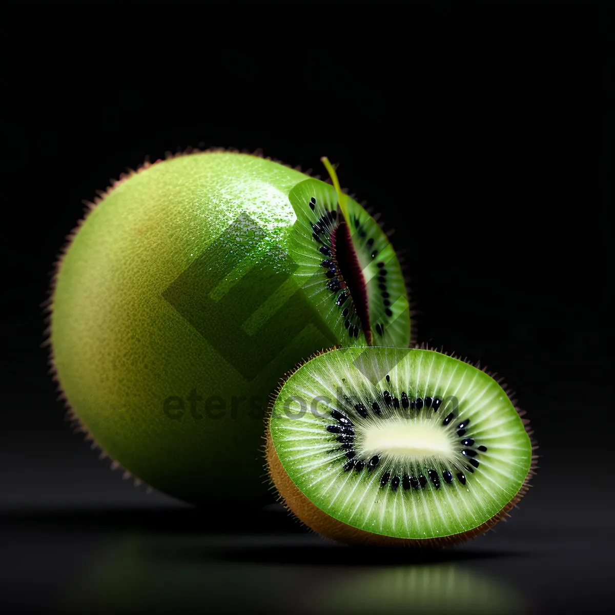 Picture of Refreshing Kiwi Fruit - Juicy and Nutritious Slice