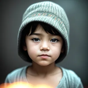 Adorable Little Boy with a Happy Smile