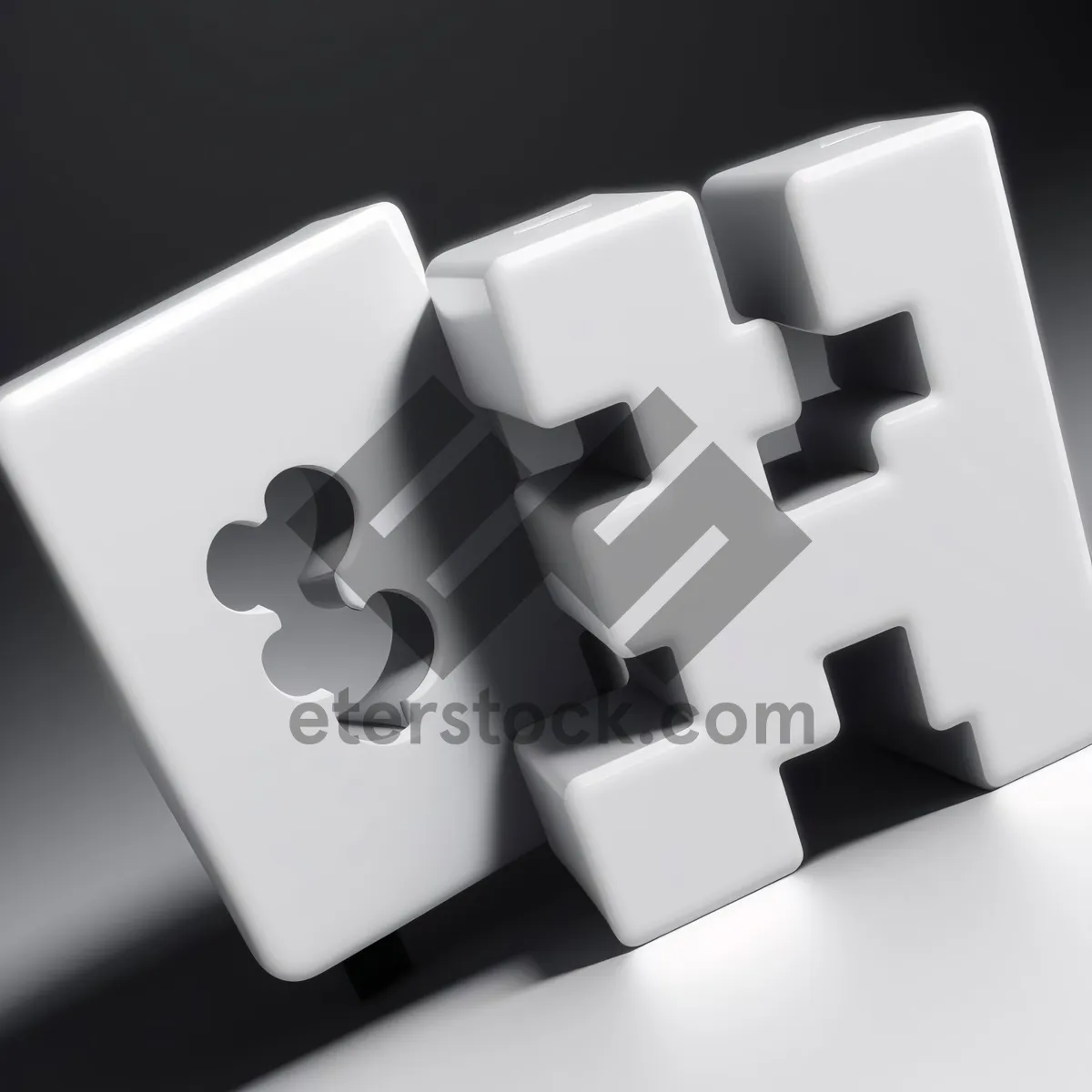 Picture of 3D Cube Puzzle Group Design