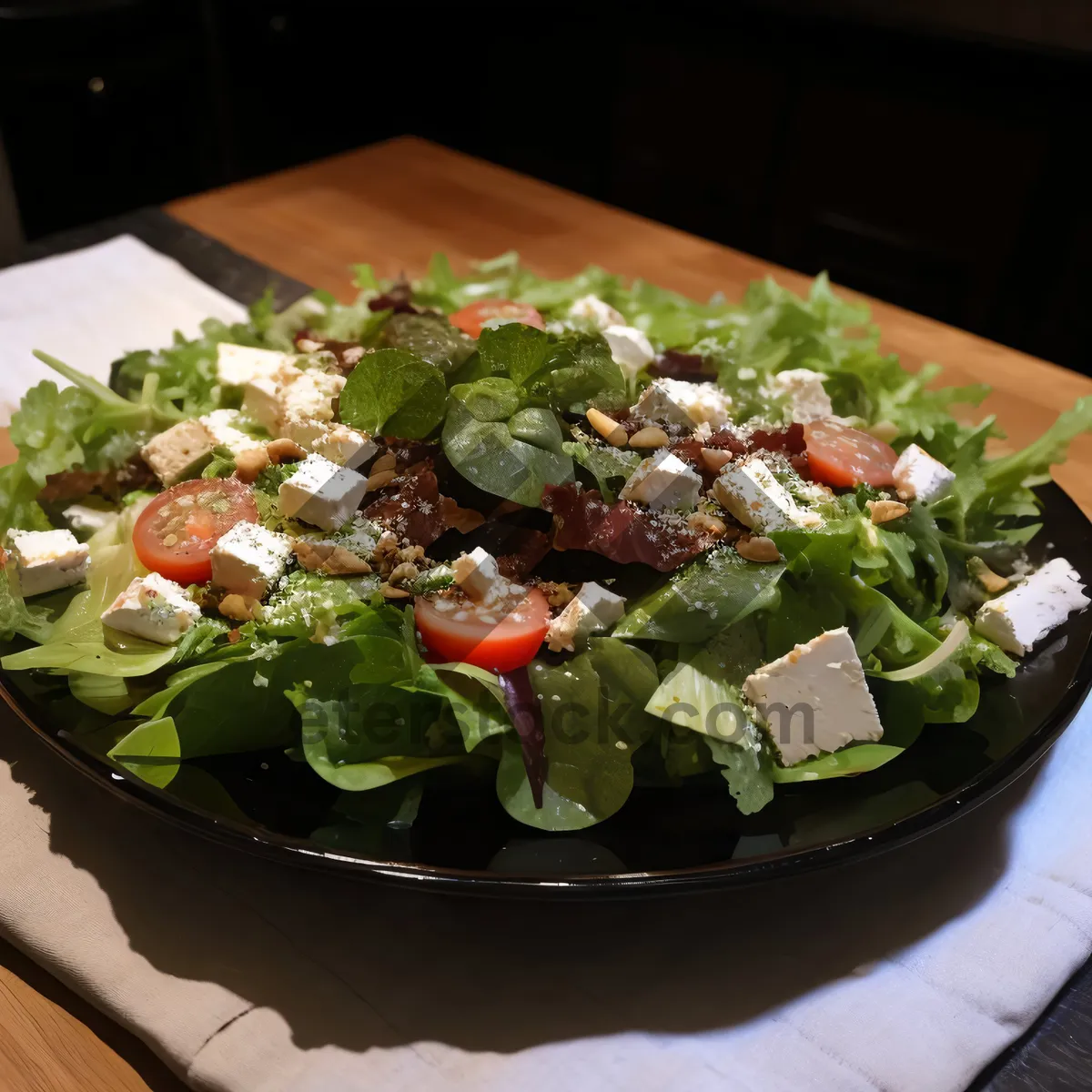 Picture of Gourmet vegetable salad with fresh ingredients