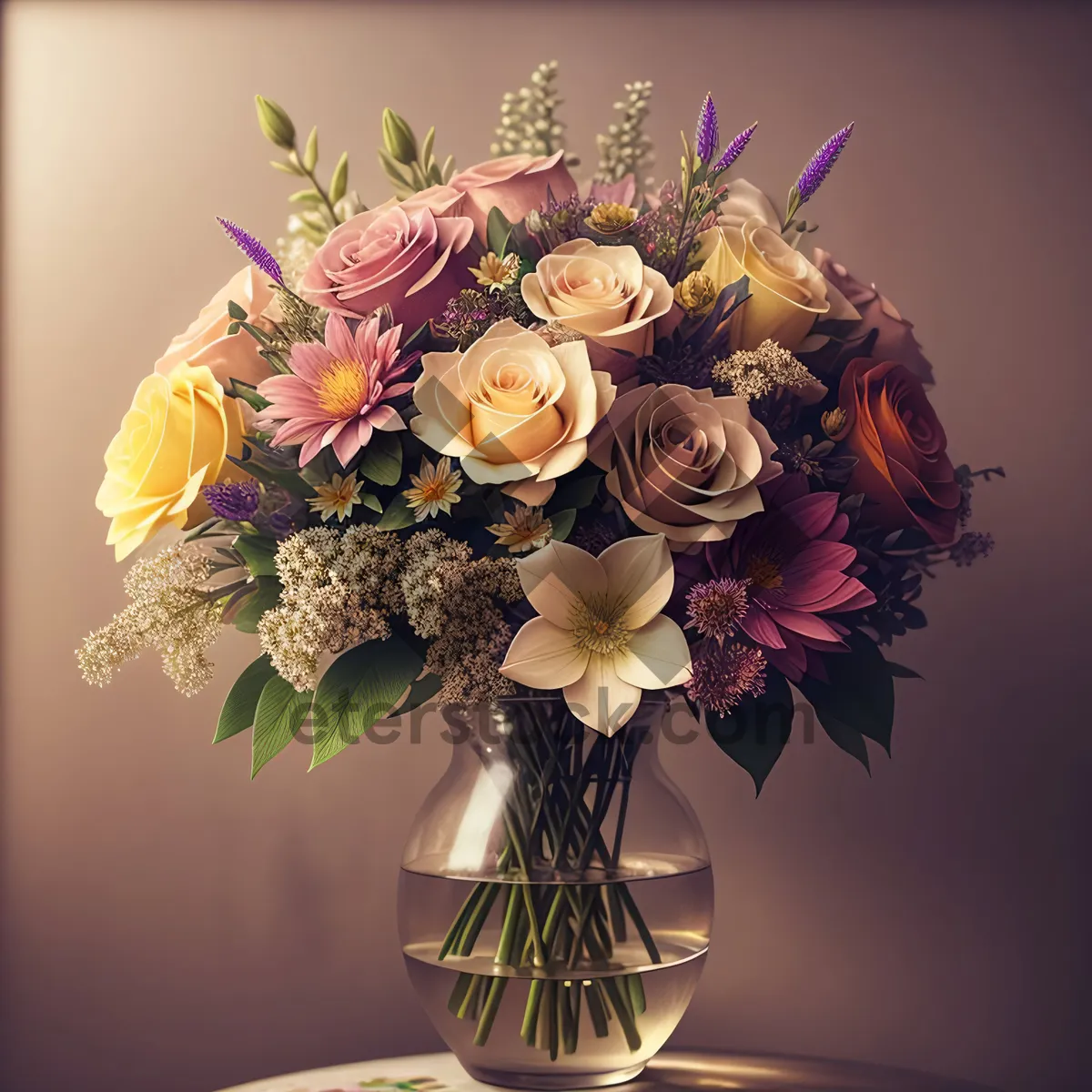 Picture of Floral Love Bouquet: A Festive Flower Arrangement