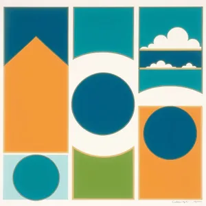 Design icons: A collection of symbolic flag signs.